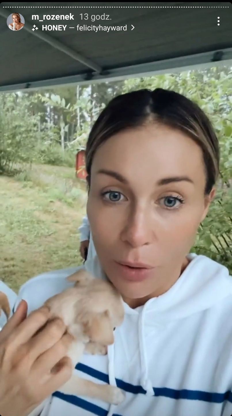 Małgorzata Rozenek zmęczona życiem w kamperze