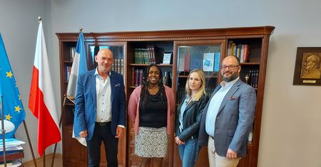 ANS gości stypendystkę prestiżowego programu Fulbright