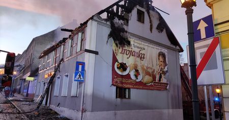 Spłonęła oryginalna restauracja. Potrzebna pomoc