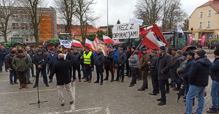 Rolniczy protest – FOTO