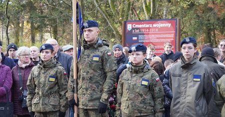 Miting historyczny na Cmentarzu Jenieckim w Leszkowie