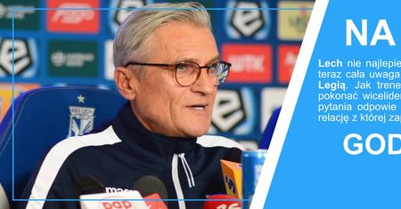 Konferencja przed meczem Lech Poznań – Legia Warszawa