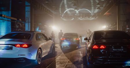 Premiera Mercedesa E-Klasy w zabytkowej hali zakładów Hipolita Cegielskiego