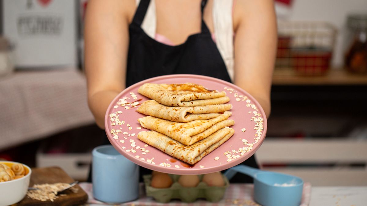 Naleśniki z płatków owsianych- Pyszności