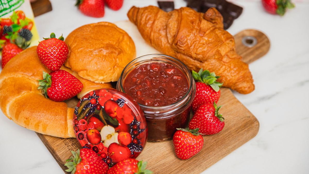 Dżem truskawkowy z gorzką czekoladą- Pyszności