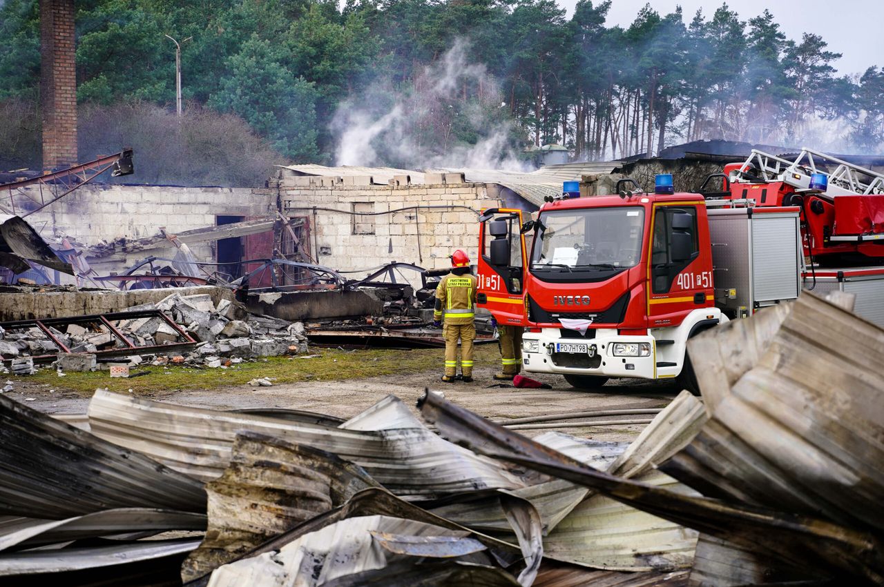 Duży pożar w Szamocinie. Nowe informacje