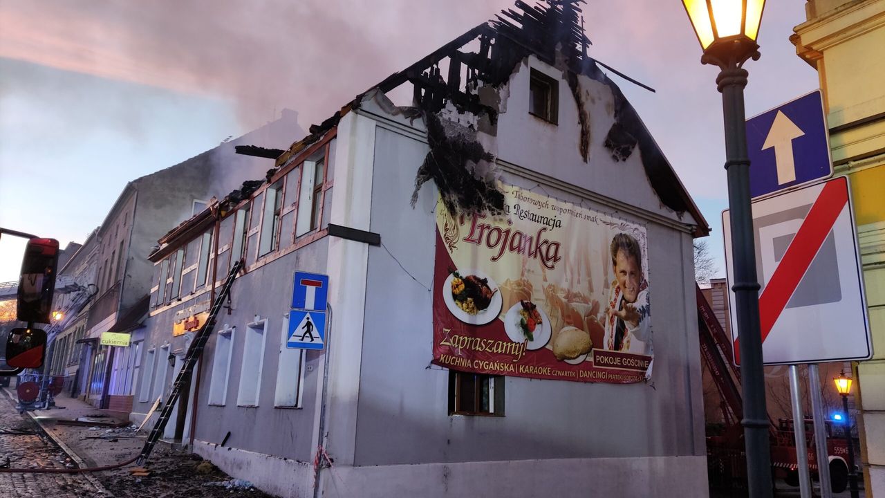 Spłonęła oryginalna restauracja. Potrzebna pomoc