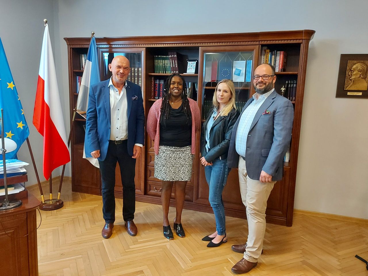 ANS gości stypendystkę prestiżowego programu Fulbright