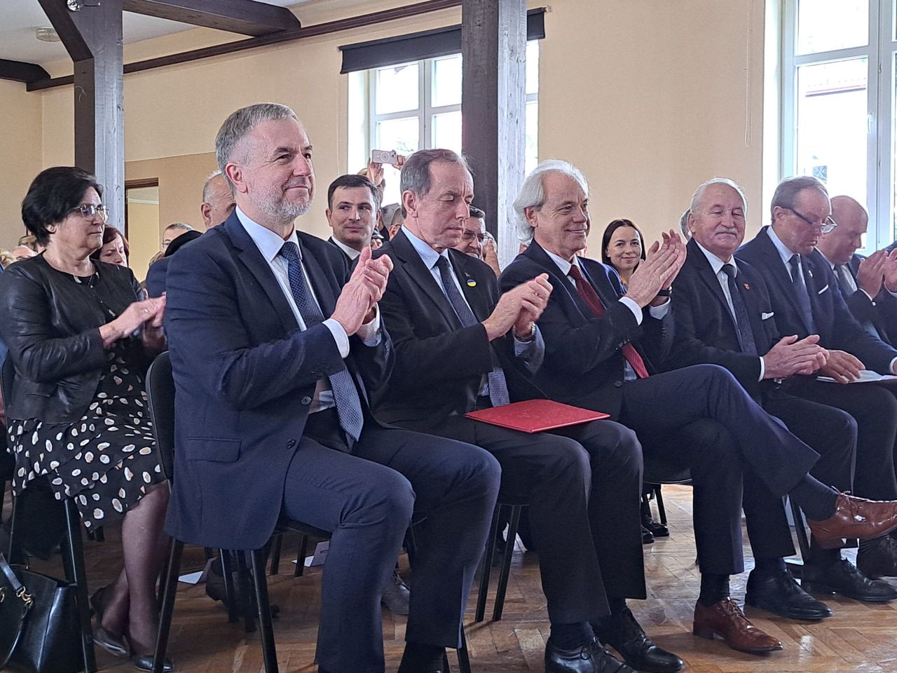 Marszałek Senatu prof. Tomasz Grodzki w Zakrzewie