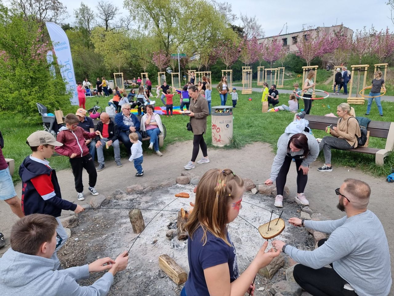 Integracyjny piknik na Świerczewie. Poznaniacy poznawali nowych sąsiadów z Ukrainy