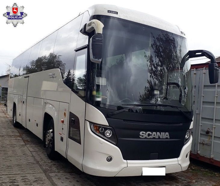Policja odzyskała jedną scanię
