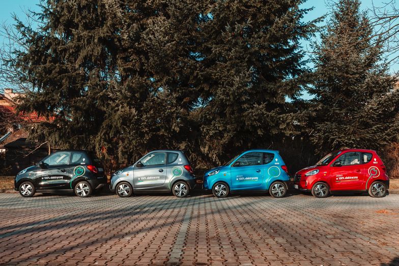 Na polskim rynku jeździ 3,4 tys. aut pożyczanych na minuty