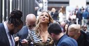 Mariah Carey w gigantycznych szpilkach. Ledwo idzie!