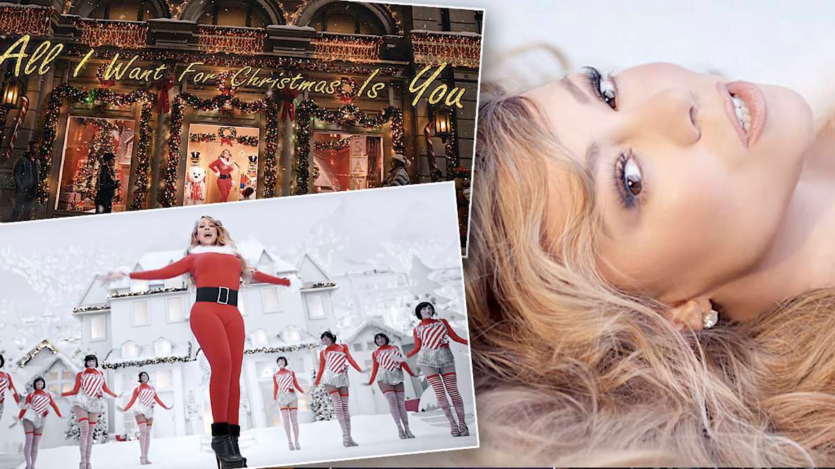 Mariah Carey wystrzeliła świąteczną petardę! Po 25 latach nagrała NOWY teledysk do "All I Want For Christmas"