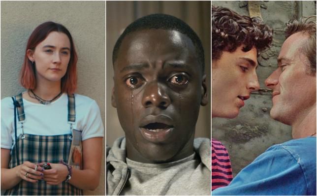 Od lewej "Lady Bird", "Uciekaj!", "Tamte dni tamte noce" 