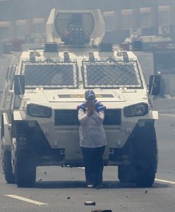 Wenezuela. Masowe demonstracje w centrum Caracas