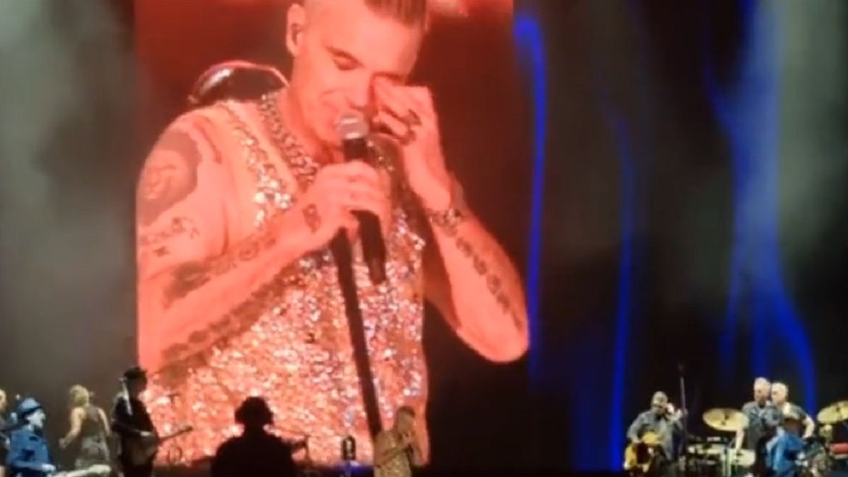 Robbie Williams przerwał koncert.