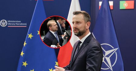 Uderzył w ministra, awantura na konferencji. "Jak panu nie wstyd?"
