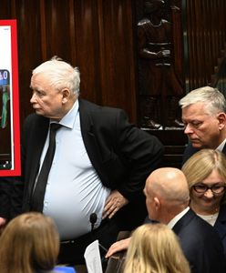 Kaczyński podszedł do Hołowni. Jest nagranie