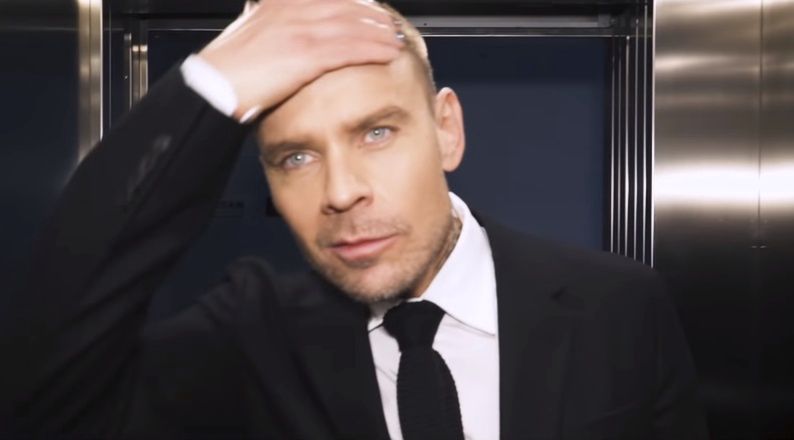 Dawid Woliński "rapuje"
