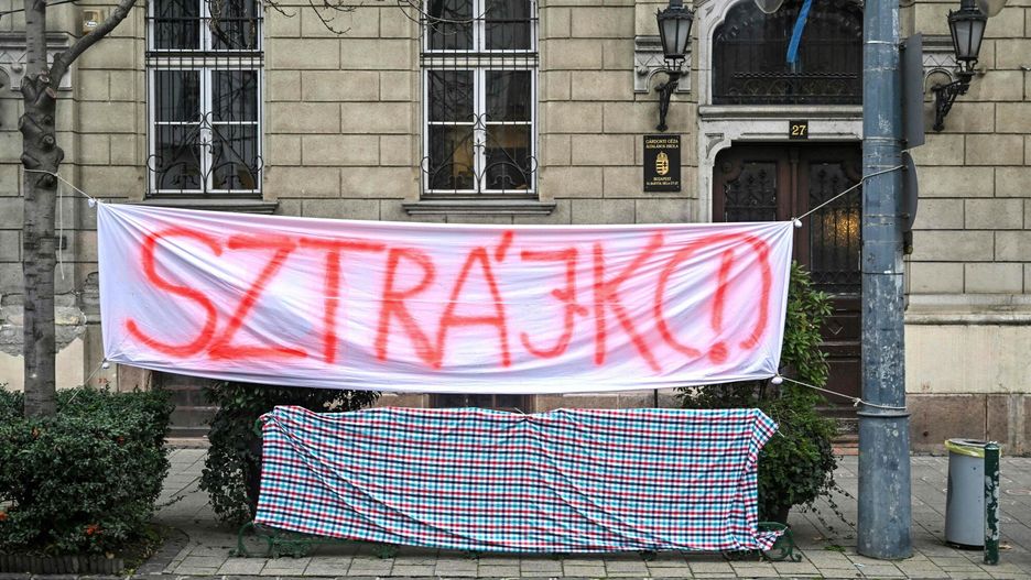 Strajk nauczycielski na Węgrzech