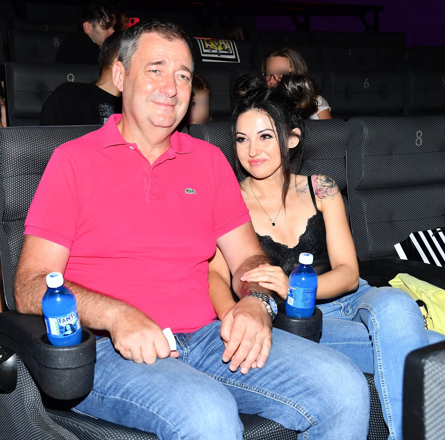 Jacek Rozenek z partnerką