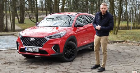 Hyundai Tucson N-line - wolnossący błąd