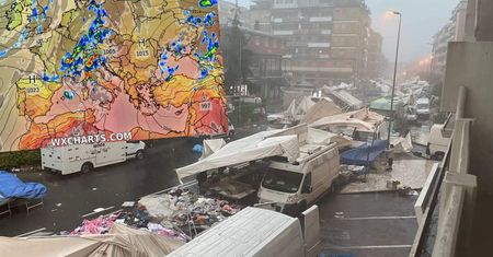 Armagedon pogodowy w Europie. Potężne burze we Włoszech, Szwajcarii i Francji