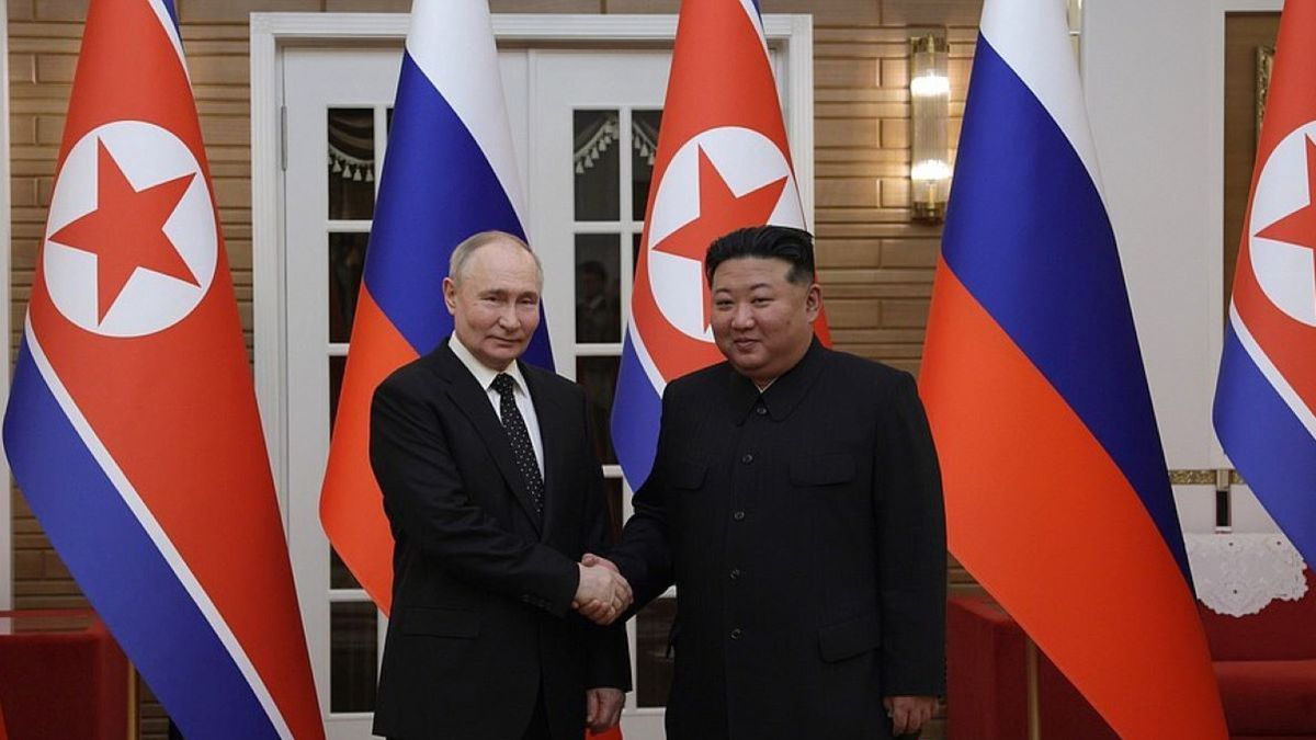 Władimir Putin, Kim Dzong Un