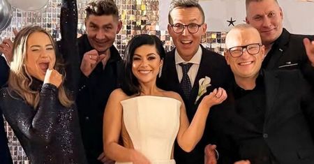 Na koniec wieczoru wskoczyła w spodnie. Kasia Cichopek zaszalała na swoim ślubie