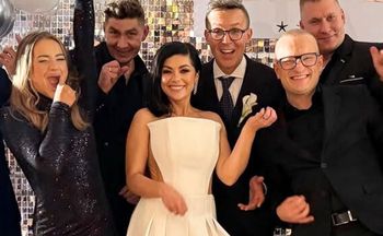 Na koniec wieczoru wskoczyła w spodnie. Kasia Cichopek zaszalała na swoim ślubie