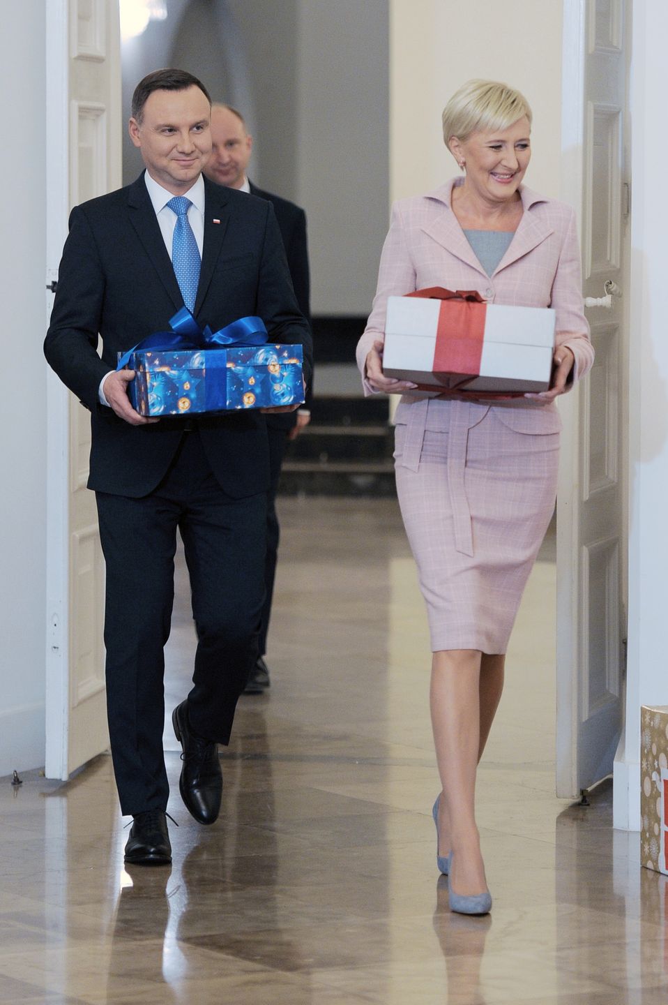 Andrzej Duda i Agata Kornhauser-Duda