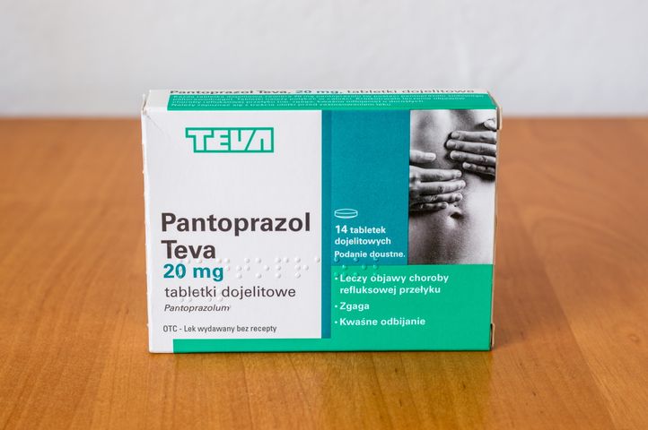 Pantoprazol stosuje się w terapii choroby wrzodowej oraz refluksowej