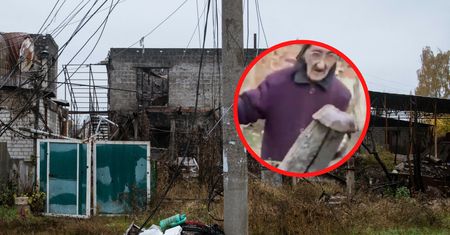 Uratowali ją przed rosyjskim ostrzałem. "Biegnij babciu!"
