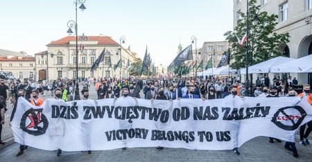 Marsz Zwycięstwa w Warszawie. "Przeszliśmy!"
