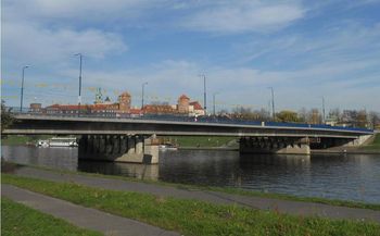 Kraków: Bez kluczowego mostu przez Wisłę. Największe od lat utrudnienia w ruchu przez centrum. Lepiej ma być dopiero końcem 2025 roku