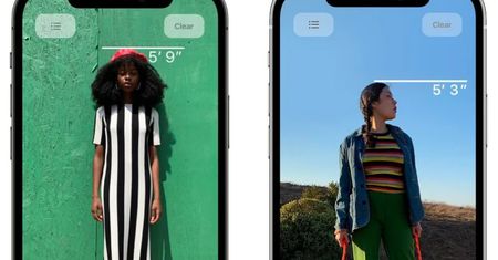 Aparat iPhone'a 12 ma ciekawą funkcję. LiDAR pozwala zmierzyć wzrost