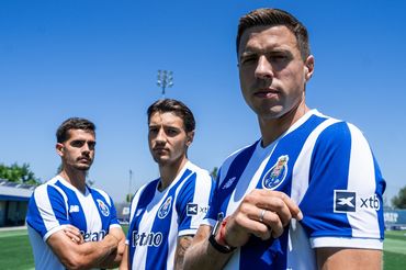 Piłkarze FC Porto z reklamą XTB, fot mat. prasowe