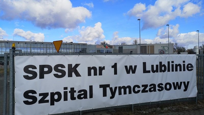 szpital tymczasowy targi lublin