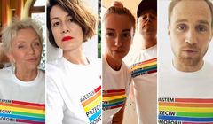 Margaret, Ostaszewska, Ostrowska, Mozil, Kamińska w akcji #JestemPrzeciwHomofobii