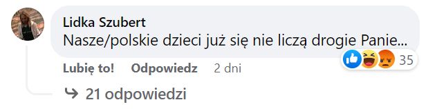 Komentarz o pomocy dla ukraińskich dzieci