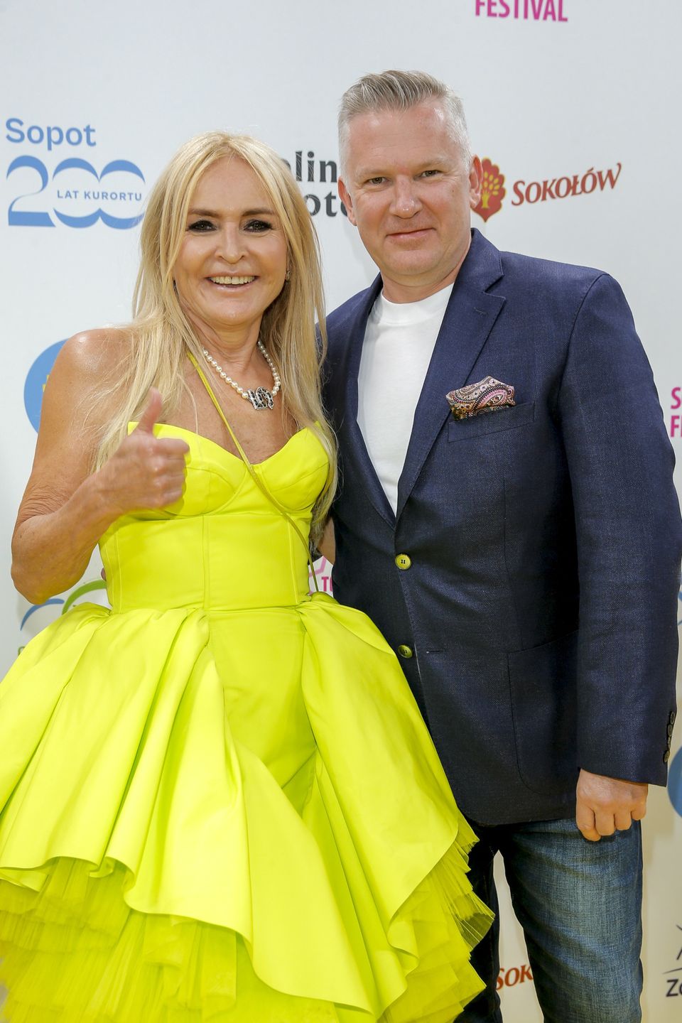 Grzegorz Kajdanowicz i Monika Olejnik