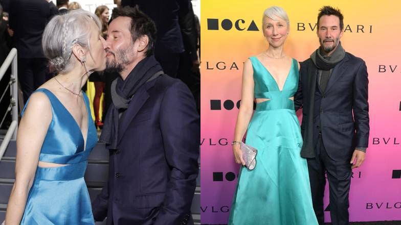 Zakochani Keanu Reeves i Alexandra Grant CZARUJĄ na gali MOCA 2024