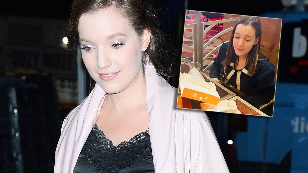 Sanah stołuje się w USA (fot. KAPiF, Instagram)