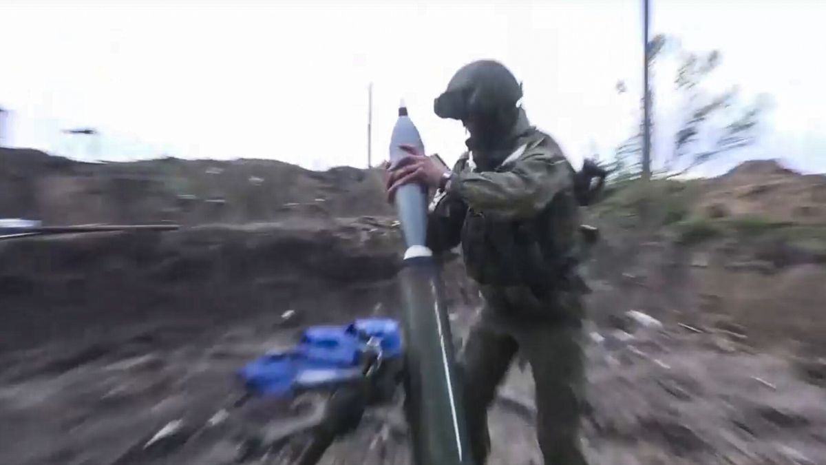 Jeniec wyjawił cel rosyjskiej artylerii.