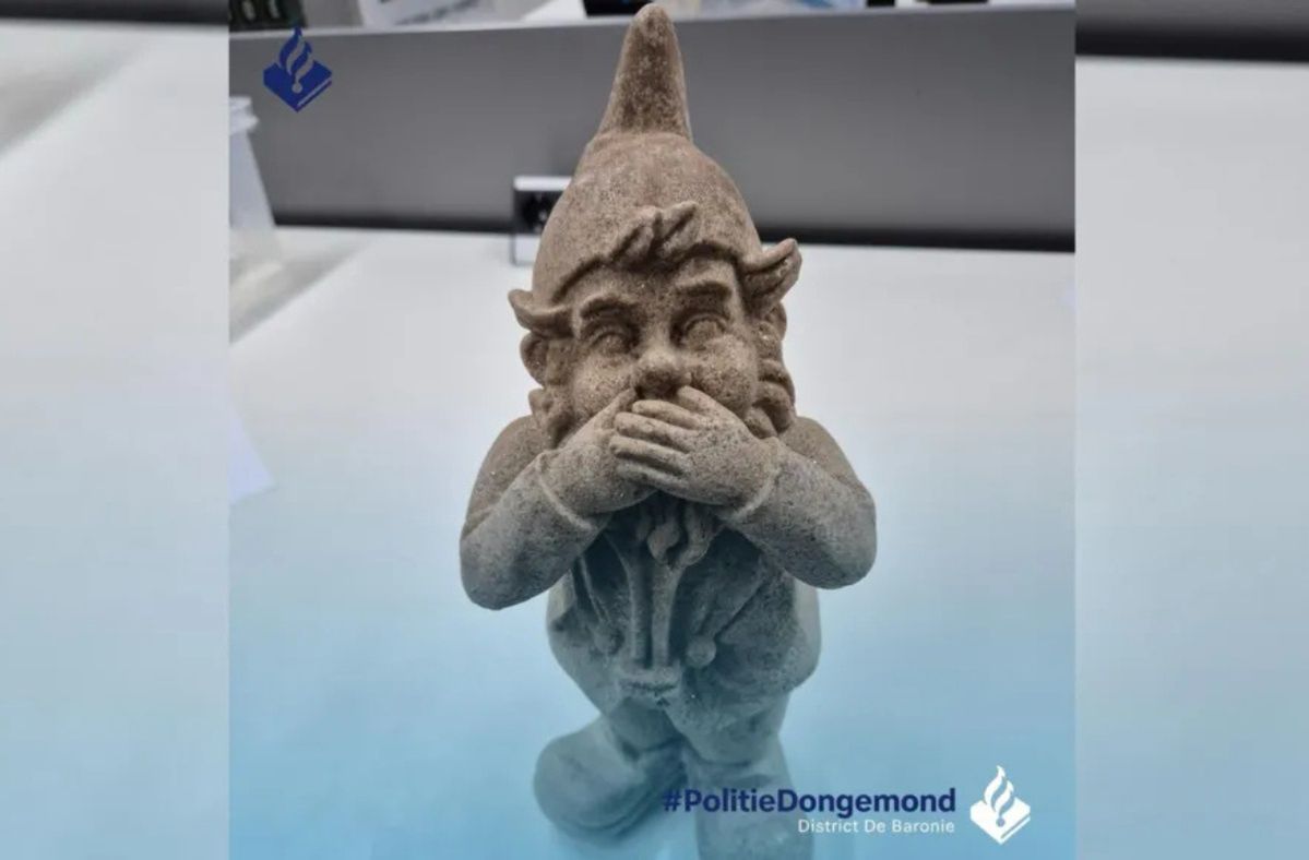 Gnome of ecstasy: Dutch police discover MDMA figurine