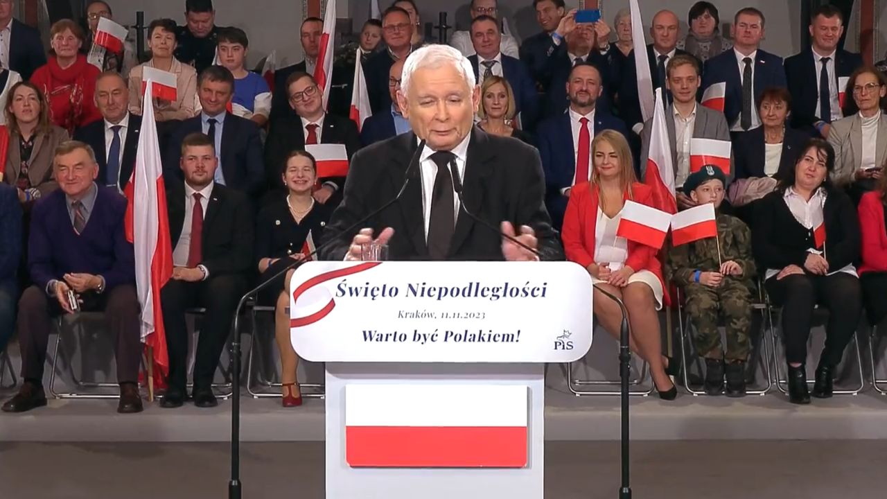 Wszystko się nagrało. Kaczyński zaliczył wpadkę