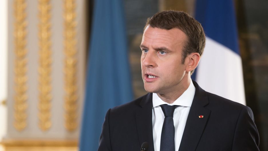 Emmanuel Macron, zdjęcie ilustracyjne 