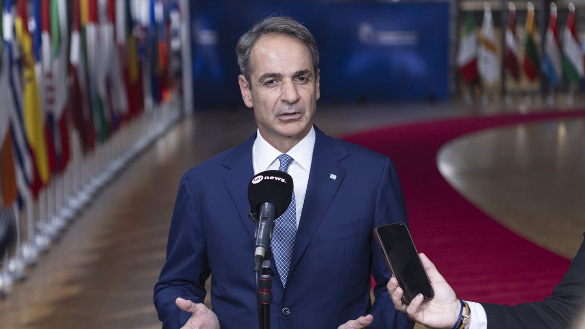 Na zdjęciu premier Grecji Kyriakos Micotakis