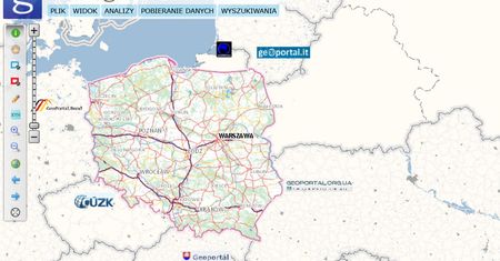 Strategiczne obiekty widoczne jak na dłoni. Ogólnopolski portal odkrywa karty